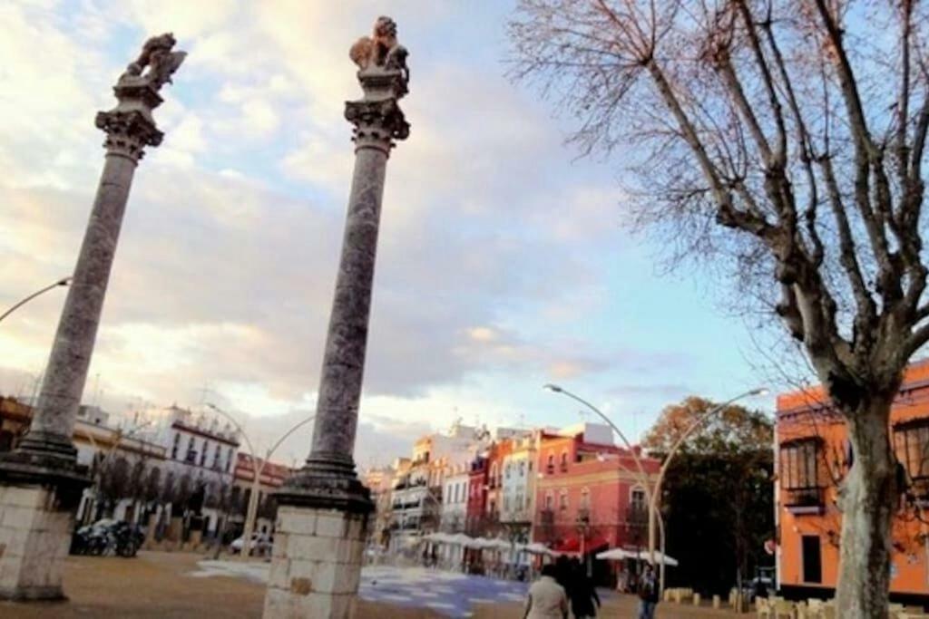 Atico Con Terraza En Alameda De Hercules Sevilha Exterior foto