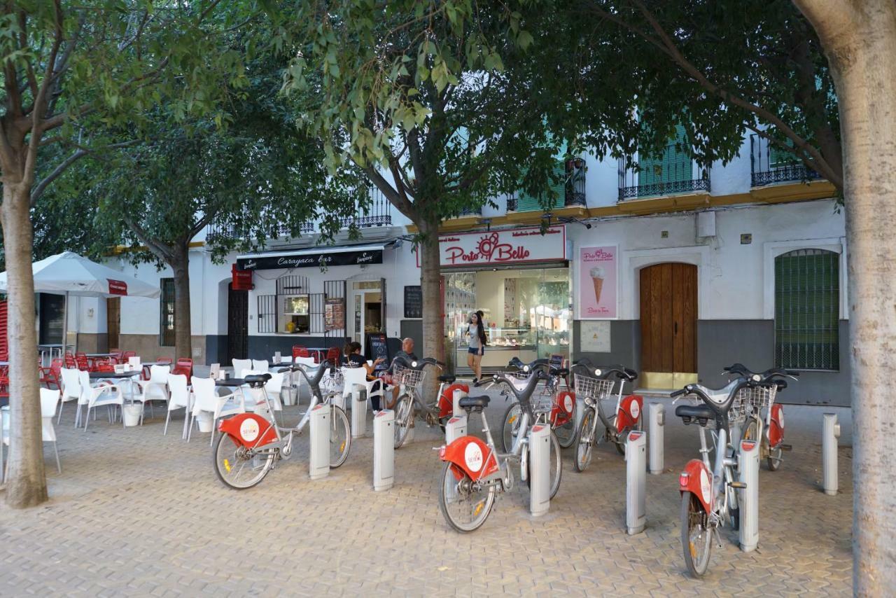 Atico Con Terraza En Alameda De Hercules Sevilha Exterior foto
