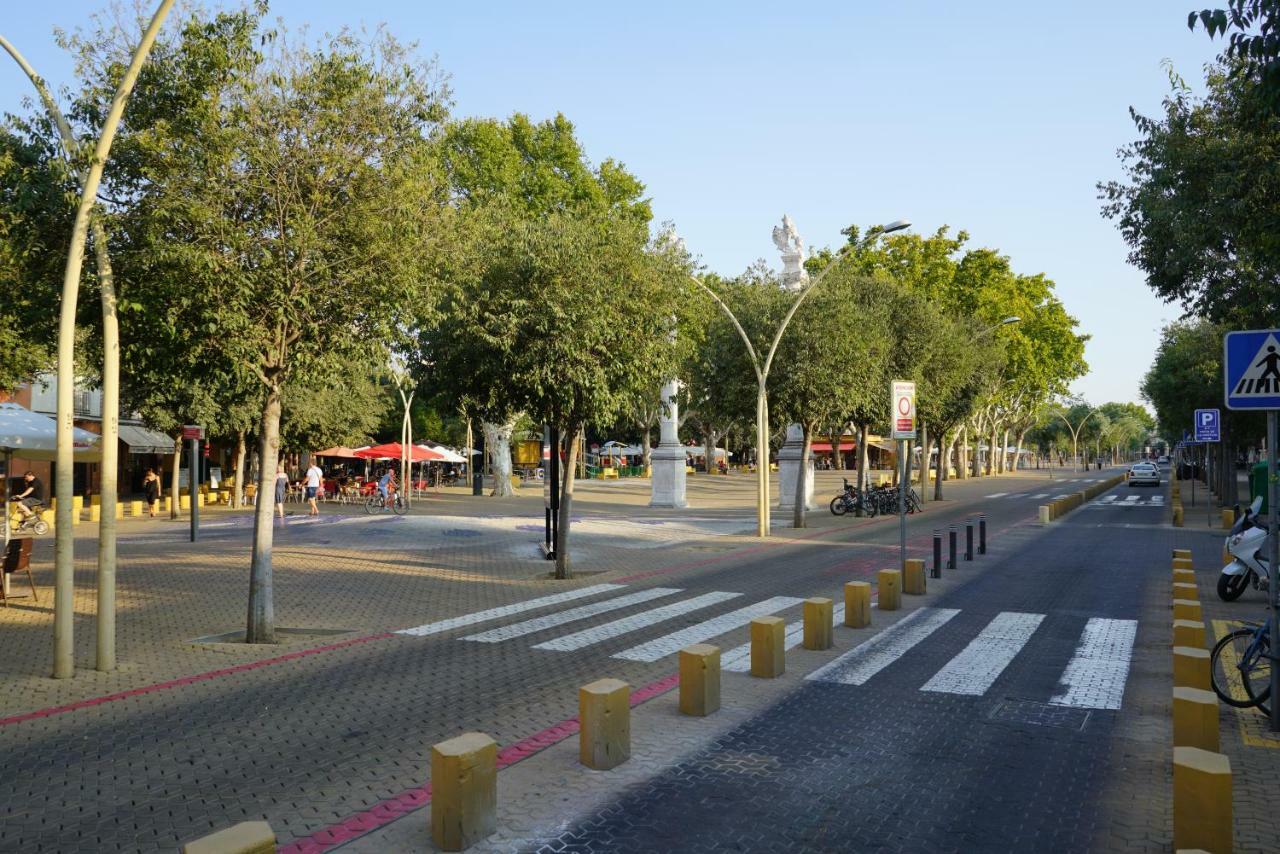 Atico Con Terraza En Alameda De Hercules Sevilha Exterior foto